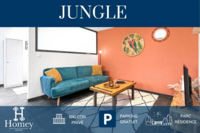 HOMEY JUNGLE - Balcon privé - Free parking - Parc plein air inclus